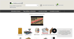 Desktop Screenshot of emballage68.com